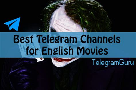 best telegram channels for english movies